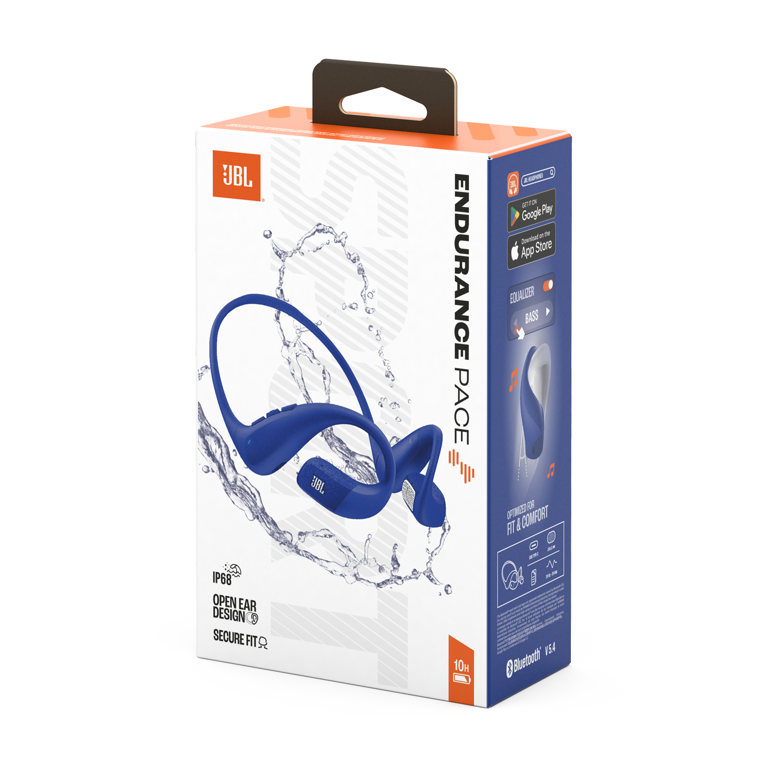 JBL Endurance Pace - Purple - Sport Hook - Headphones - Non