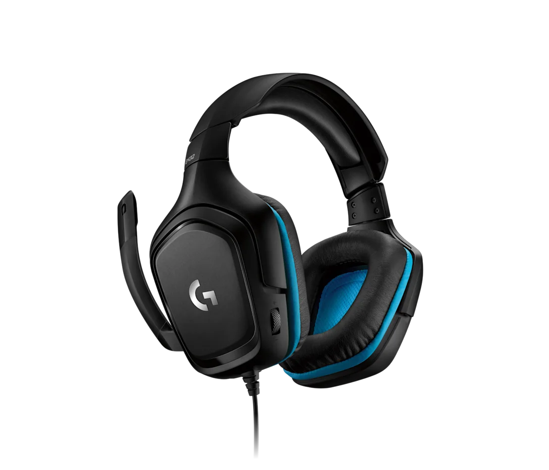 Logitech audifonos Gaming G432 alambrico sonido 7.1 20Hz-20kHz